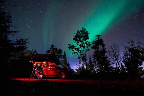 Best Places To See The Northern Lights In Ontario - Ultimate Ontario Northern Lights Viewing, Northern Lights Photography, Bruce Peninsula, Manitoulin Island, Northern Ontario, Night Sky Photography, Eastern Canada, How To Photograph, Lake Huron