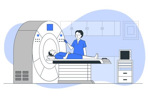 Patient Illustration, Medical Machine, Hospital Patient, Doctor Hospital, Png Illustration, Free To Use Images, Ct Scan, Cartoon Illustration, Cool Suits