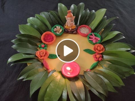 I decorated pooja / aarti thali from clay Pooja thali, Puja thali, Aarti thali, Aarati thali, Arti thali, Aarti thali decoration, Decorative pooja thali, Decoration aarti thali with clay, Pooja thali decoration, Diy aarti thali, Diy pooja thali, Easy aarti thali decoration, Navratri aarti thali decoration, Diwali aarti decoration, पूजा थाली, आरती की थाली, पूजा थाली डेकोरेशन, Clay diy Clay art Aarti Ni Thali Decoration, Simple Aarti Thali Decoration, Ganesh Aarti Thali Decoration, Unique Aarti Thali Decoration Ideas For Ganpati, Dish Decoration For Aarti, Arti Thali Decoration Ideas For Navratri, Aarti Thali Decoration Ideas For Ganpati, Navratri Aarti Thali Decoration Ideas, Arti Thali Decoration Ideas For Ganpati