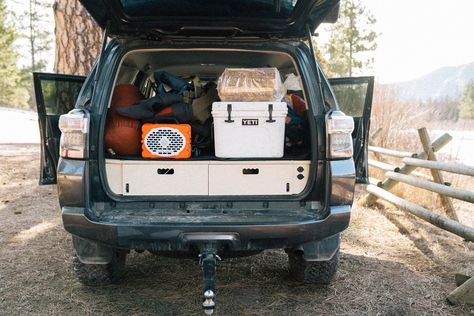 Cooking setup of the century 🙌 Summer is not over yet and there is still time to enjoy this epic camping setup! Visit us at Solidwoodworx.com #camping #cookingoutdoors #cookinginnature #cookingseries #carlife Camping Setup, There Is Still Time, Simple Bed, Custom Storage, Truck Camper, Diy Plans, Go Camping, Outdoor Cooking, Build Your Own