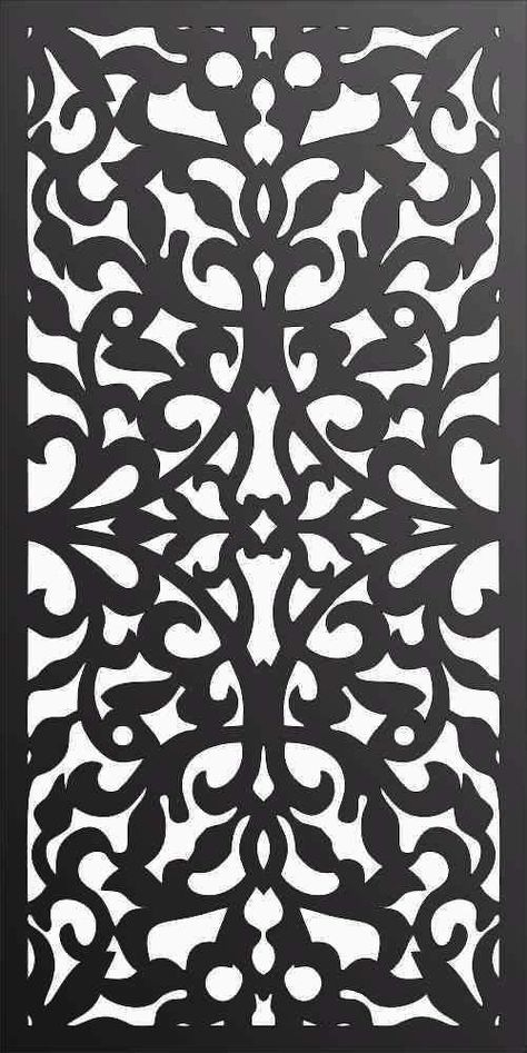 Glass Etching Patterns, Glass Etching Stencils, Jaali Design, Laser Cut Box, Laser Cut Patterns, Cnc Design, Islamic Art Pattern, Lattice Pattern, Metal Panels