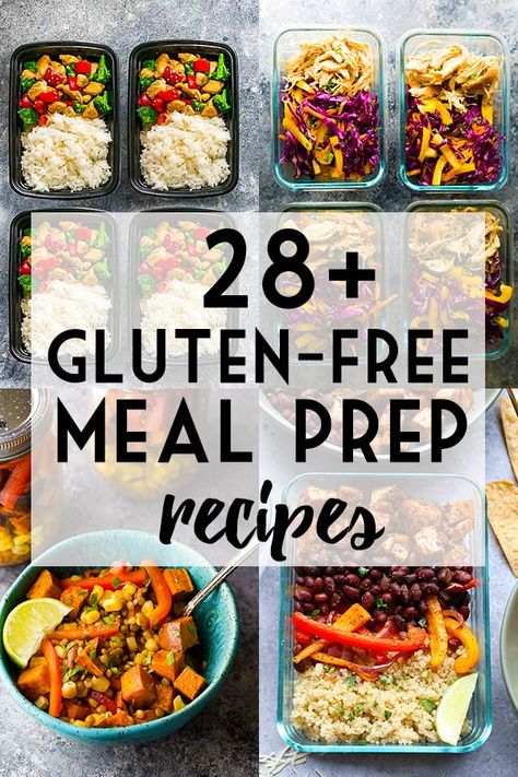 Gluten Free Meal Prep, Gluten Free Meal Plan, Gluten Free Lunch, Nice Recipes, Meal Prep Recipes, Eat Healthier, Gluten Free Recipes For Dinner, Free Meal Plans, Free Meal