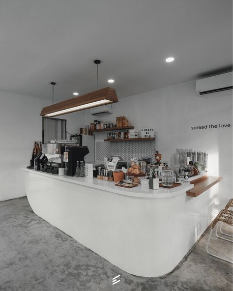 Coffee Shop Bar Design, Meja Bar Cafe, Cafe Banner, Cafe Plan, Cafeteria Design, Pop Up Cafe, Coffee Bar Design, Small Cafe Design, Coffee Shop Bar