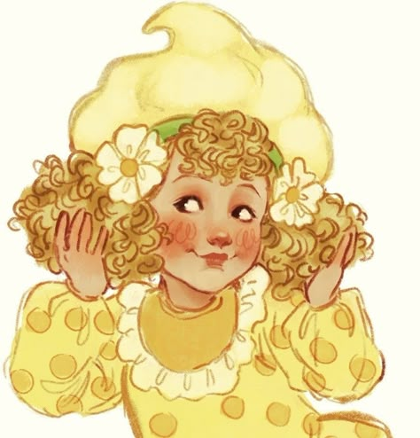 Lemon Meringue Icon: Download this sweet and tart icon featuring a lemon meringue pie #Lauren_Illustrated #Strawberry_Shortcake_Fanart #Lemon_Meringue_Strawberry_Shortcake #Strawberry_Shortcake_Lemon_Meringue Cute Insta Pfp, Lemon Meringue Strawberry Shortcake, Game Core, Strawberry Shortcake Characters, People Reference, Lemon Meringue Pie, Meringue Pie, Art Style Inspo, Lemon Meringue