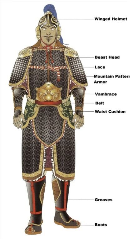 Song Dynasty Commander Chinese Armor, Chinese Warrior, Ancient Armor, Historical Armor, Cosplay Armor, Asian History, Samurai Armor, Chinese History, Song Dynasty