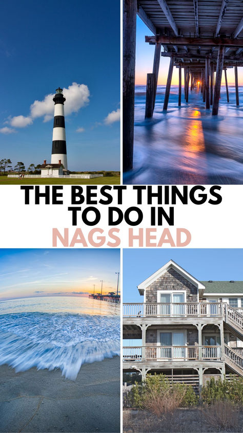 Beaches In North Carolina, North Carolina Lighthouses, Nags Head North Carolina, North Carolina Beaches, The Carolinas, Nags Head, The Outer Banks, Beach Chic, Beach Aesthetic