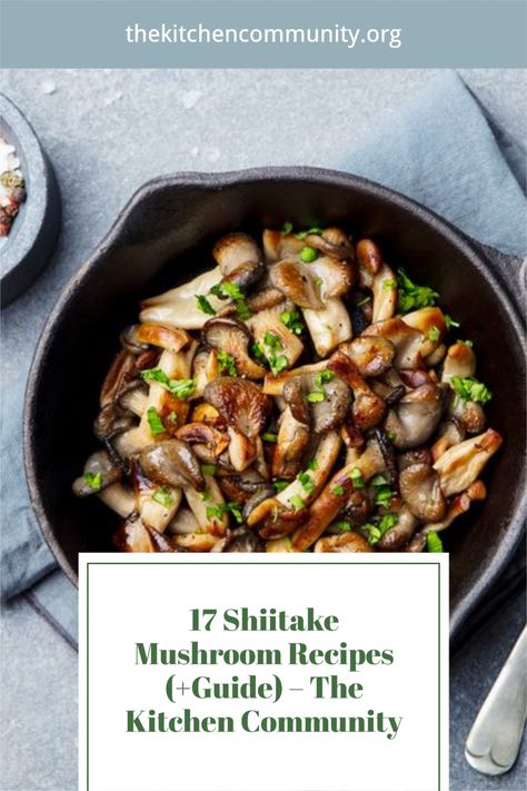 If you love mushrooms, you’re probably familiar with the gorgeous and delicious shiitake mushroom. In terms of flavor, shiitake mushrooms are the king of the world of edible fungi. Shiitake mushrooms are incredibly versatile, and there are tons of ways to cook this meaty mushroom. Fresh Shitake Mushroom Recipes, Shitake Mushroom Recipes, Shiitake Mushroom Recipes, Shiitake Recipes, Shiitake Mushrooms Recipes, Shiitake Bacon, 2023 Thanksgiving, Mushrooms Recipes, Mushroom Side Dishes