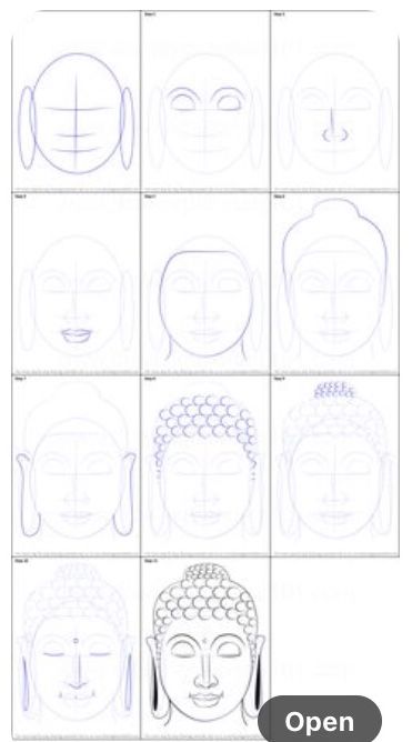 Buddha Canvas Art, Buddha Drawing, Siddhartha Gautama, Buddhist Art Drawing, Buddha Canvas, Buddha Art Drawing, Buddha Art Painting, Buddha Face, Drawing Tutorial Face