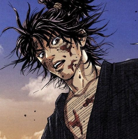 Vagabond Pfp, Vagabond Manga, Miyamoto Musashi, Aesthetic Japan, Gothic Anime, Manga Comics, Anime Character Design, Anime Character, Manga Art