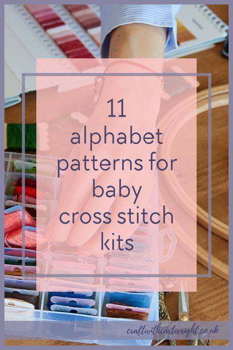 11 alphabet patterns for baby cross stitch kits - Craft with Cartwright Cross Stitch Nursery Pattern, Free Cross Stitch Alphabet Patterns, Cross Stitch Letter Patterns Free, Cross Stitch Fonts Free, Baby Cross Stitch Patterns Free, Cross Stitch Alphabet Patterns Free, Cross Stitch Baby Blanket, Cross Stitch Monogram Patterns, Cross Stitch Alphabets