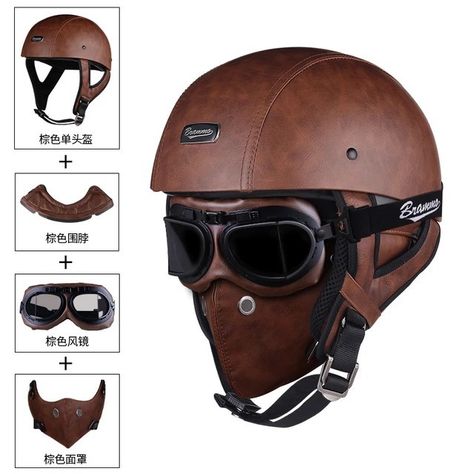 Skull Motorcycle Helmet, Motorcycle Helmets Half, Мотоциклы Harley Davidson, Moto Scrambler, Retro Helmet, Motos Vintage, Vintage Helmet, Moto Scooter, Half Helmets