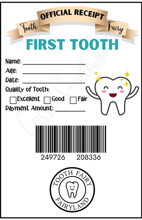 First tooth fairy receipt DIY tooth fairy ideas editable and fillable pdf Tooth Fairy Stationary Free Printable, Letter To Tooth Fairy For Lost Tooth, Tooth Fairy Template Free Printable, First Tooth Celebration Ideas, First Tooth Certificate Free Printable, Tooth Fairy Ideas First Tooth, Lost First Tooth Ideas, First Loose Tooth Ideas, Tiny Tooth Fairy Letter Printable Free