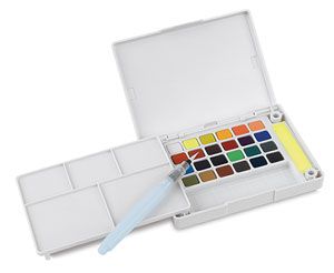 Sakura Koi Watercolor Sketch Box Travel Pan Sets Sakura Koi Watercolor, Sketch Box, Koi Watercolor, Art Items, Watercolor Paint Set, Water Brush, Watercolor Set, Paint Brands, Watercolor Palette