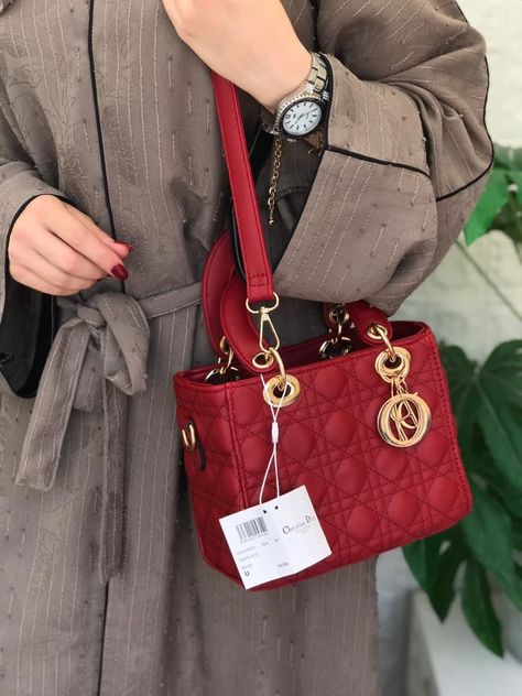 Red Lady Dior Bag Outfit, Sabyasachi Bags, Lady Dior Bag Outfit, Dior Bag Outfit, Aesthetic Lady, Dior Lady Dior Bag, Fits For Fall, Kashmir Trip, Galaxy Stuff