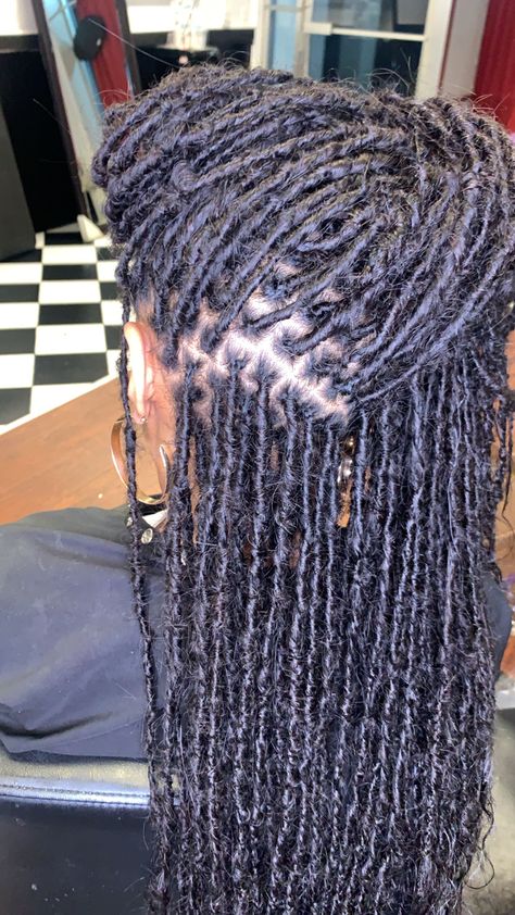 Loc Extensions Permanent, Jah Locs, Loc Extensions Human Hair, Long Dreadlocks, Curly Faux Locs, Boho Locs, Beautiful Locs, Loc Extensions, Faux Locs Hairstyles