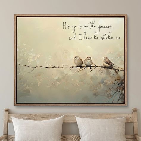 This Wall Decor item by WanderingHeartSigns has 19 favorites from Etsy shoppers. Ships from Denver, CO. Listed on Sep 20, 2024 Wall Decor Family Room, Farmhouse Wall Art Living Room, Cabin Makeover, Country Bedrooms, Tennessee House, Sparrow Art, Birds Wall Art, Bird Paintings, Hallway Wall Decor