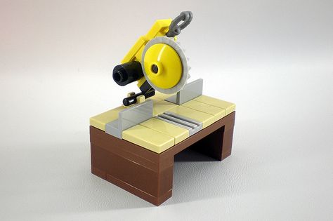 https://flic.kr/p/5tHA9W | Oct 13 2008 034 | The chop saw. You have no idea what this thing did to me... Cool Lego Furniture Ideas, Small Lego House Ideas, Lego House Ideas Easy Modern, Lego House Furniture, Lego Garage Moc, Lego Mini, Lego Hacks, Lego Machines, Lego Furniture