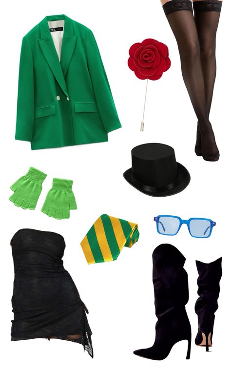 The Lorax onceler halloween costume inspiration mood board disney Oncler Costume Women, Onceler Halloween Costume, Lorax Outfit, Lorax And Onceler Costume, The Lorax Halloween Costume, Lorax Halloween Costumes, Oncler Costume, Onceler Costume, Lorax Halloween