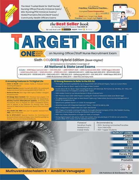 Target High 6th Premium Edition Check more at https://marketstrend.in/2021/12/27/target-high-6th-premium-edition/ Target High Nursing Book, Target High Nursing Book Pdf, Nursing Books, Nurse Office, Nclex, Web Series, Bottle Art, Pdf Download, Nursing