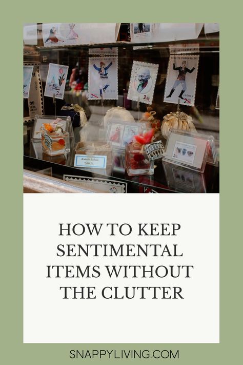 How to Keep Sentimental Items Without the Clutter Storing Memories Ideas, Sentimental Display Ideas, Memorbillia Storage, Memories Storage Ideas, Memorabilia Storage Ideas, Memories Organization Ideas, Sentimental Items Storage, Memory Room Ideas, Keepsake Display Ideas