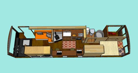 Design your own skoolie floor plan Skoolie Layout Floor Plans, Skoolie Floor Plan, Skoolie Layout, Google Sketchup, 3d Modeling, Screen Shot, Image Design, Design Your Own, Floor Plan