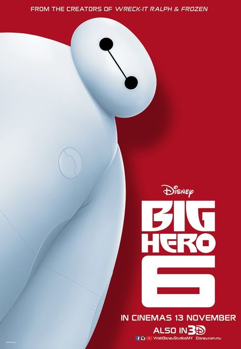 Hero 6 Movie, Animated Movie Posters, Superhero Stories, Disney Font, Disney Animated Movies, Family Films, Walt Disney Animation, Animation Movie, Hero 6