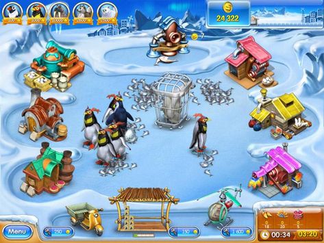 Screenshot of Farm Frenzy 3 Penguin Breeds, Farm Frenzy, Commodity Trading, Indie Game Development, American Pie, Age Of Empires, Pizza Party, Old Games, Treasure Island