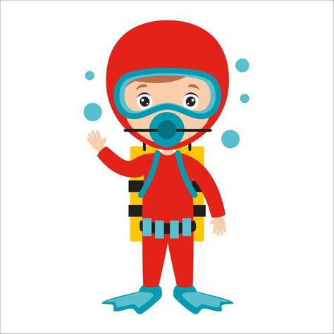 Cartoon Drawing, Scuba Diver, American Idol, Diver, Cartoon Drawings, Premium Vector, Graphic Resources, Fairy Tales, Mario Characters