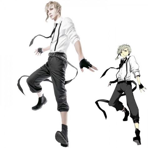 Amazing bungou stray dogs cosplay Atsushi Cosplay, Bungou Stray Dogs Cosplay, Anime Bungou Stray Dogs, Comic Con Costumes, Japanese Uniform, Atsushi Nakajima, Cartoon Character Costume, Cosplay Boy, Anime Inspired Outfits