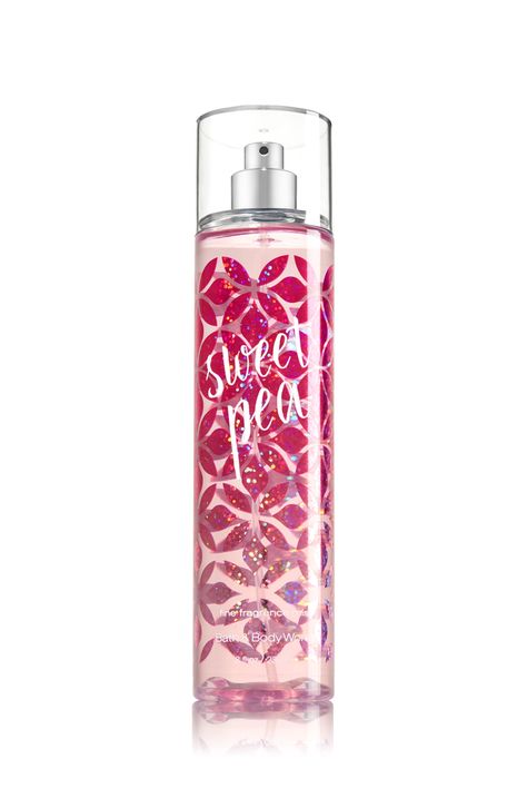 Sweet Pea Fine Fragrance Mist - Signature Collection - Bath & Body Works Candy Assortment, Candy Perfume, Bath & Body Works, Perfume Mist, Bath N Body Works, Bath And Body Work, Bath And Body Works Perfume, Fine Fragrance Mist, Spray Perfume