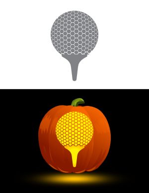 Free Printable Difficult Pumpkin Stencils | Page 4 Golf Ball Pumpkin Carving, Golf Pumpkin Carving Ideas, Golf Ball Pumpkin, Golf Pumpkin, Pumpkin Stencils Free, Pumpkin Stencils, Certificate Border, Pumpkin Carving Ideas, Pumpkin Stencil