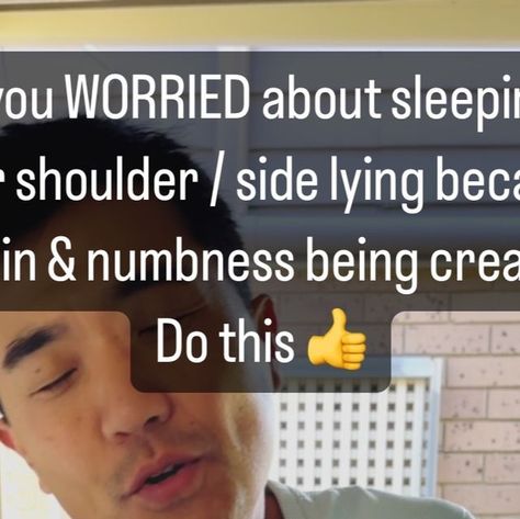 Jim Bostock on Instagram: "Are you getting pain sleeping 🛌 on your shoulders at night? Pins and needles / numbness as well in your hands? Try this every day to help. 🙏❤️. #shoulderpain #numbhands #pinsandneedles #elbowpain #nightpain #sleepingpain #beststretches" Arm Numbness, Numbness In Hands, Elbow Pain, Side Sleeping, Hand Pain, Pins And Needles, Best Stretches, Shoulder Pain, Body Health