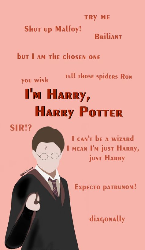 Harry Potter Lines, Harry Potter Sketch, Citate Harry Potter, Funny Harry Potter Jokes, Harry Potter Illustrations, Buku Harry Potter, Harry Potter Feels, Harry Potter Puns, Harry Potter Scene