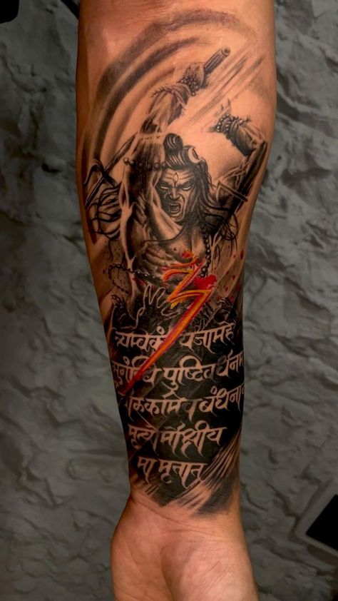 Rage of Lord Shiva Tattoo by PIYUSH KUMAR AT ALIENSTATTOODELHI | Shiva tattoo, Shiva tattoo design, Realistic tattoo sleeve God Tattoos For Men, Tattoo Symbols And Meanings, Bholenath Tattoo, Lord Shiva Tattoo, Kali Tattoo, Hindu Tattoos, Hanuman Tattoo, Full Hand Tattoo, Mahadev Tattoo