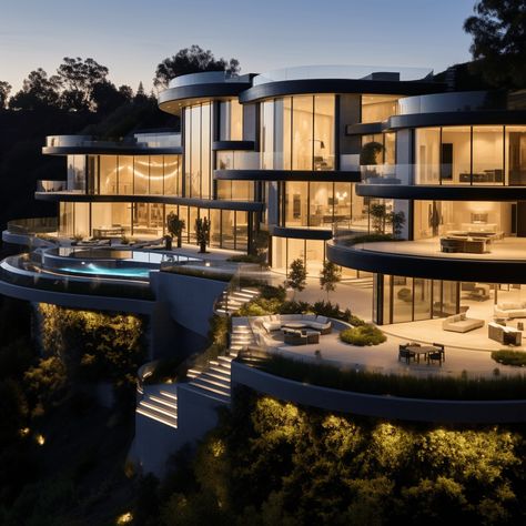 Inside Justin Bieber & Hailey Baldwin's Beverly Hills Home Justin Bieber House, Contemporary Mansion, Big Mansions, Mansion Tour, Beverly Hills Mansion, Permanent Vacation, Beverly Hills Houses, Opulent Interiors, Exclusive Home