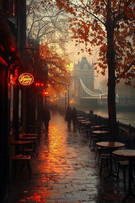 And All Shall Be Well Playlist Pics, London In October, Riverside Cafe, All Shall Be Well, September Morning, Tree Dress, Autumn Rain, Hello September, Steaming Cup