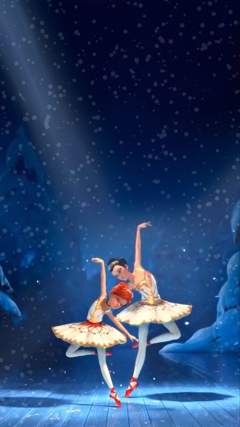 Ig @my.locks Ballerina Aesthetic Wallpaper, Leap Movie, Ballerina Film, Ballerina Aesthetic, Ballet Wallpaper, Ballet Illustration, Disney Netflix, Dance Picture Poses, Dancing Drawings