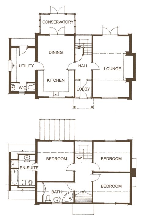 Floor plan Cottage Floorplan, Modern Country Cottage, Cottages Uk, Frame Cottage, Welsh Cottage, Tiny Cottages, Oak Frame House, Architecture 101, Tudor Home