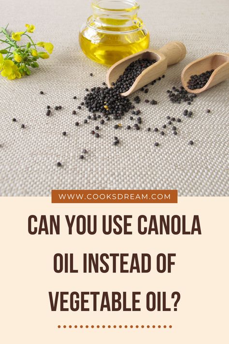 Canola and vegetable oil are staples in many pantries. But can canola oil instead of vegetable oil be used when cooking and baking recipes? #canolaoil #vegetableoil #cookingsubstitutes Oil Substitutions, Vegetable Oil Substitute, Cooking And Baking Recipes, Oil Substitute, Freezing Herbs, Cooking Substitutions, Genetically Modified Food, Gmo Foods, Fried Oysters