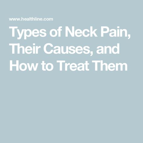 Types of Neck Pain, Their Causes, and How to Treat Them Different Types Of Neck, Neck Muscle Pain, Spinal Degeneration, Whiplash Injury, Extreme Tiredness, Ligament Injury, Head Pain, Magnetic Resonance Imaging, Gi Tract