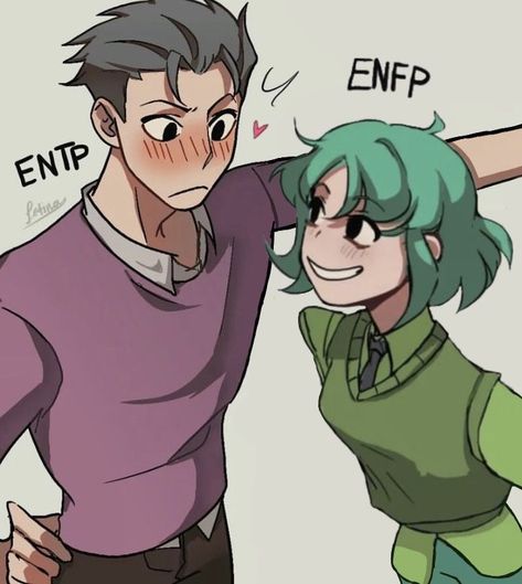 Mbti fan art Entp X Enfp Ship, Entp Ships, Enfp X Entp, Enfp Core, Enfp Entp, Personalidad Enfp, Intj Enfp, Entp Personality Type, Enfp Relationships