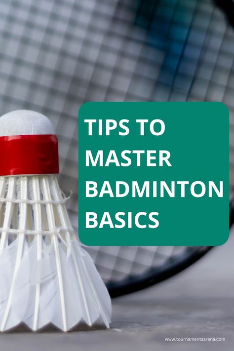 badminton Badminton Tips, Act Math, Sports Tennis, Be Strong, Badminton, The Basics, The Game, You Must, Fun Sports