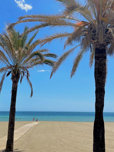 Madrid Beach, Malaga Aesthetic, Marbella Aesthetic, Malaga Beach, Estepona Spain, Spain Malaga, Spain Beach, Spain Aesthetic, Spain Photography