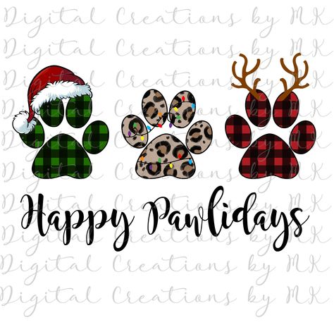 Happy Pawlidays, Batman Birthday, Dog Christmas Ornaments, Christmas Gift List, Cricut Craft Room, Cat Christmas, Christmas Clipart, Svg Designs, Christmas Cats