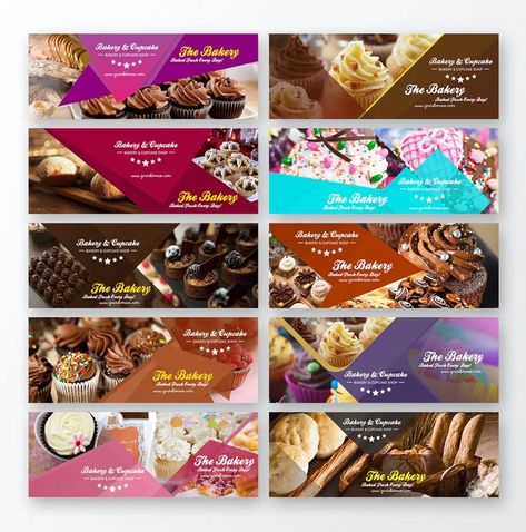 10 Cupcake Shop Facebook Cover Templates PSD Cookies Cover Photo, Cake Cover Photo Facebook, Page Background Design, Facebook Cover Photo Template, Linkedin Cover Photo, Bakery Business Plan, Facebook Background, Cover Photo Design, Cupcake Shop