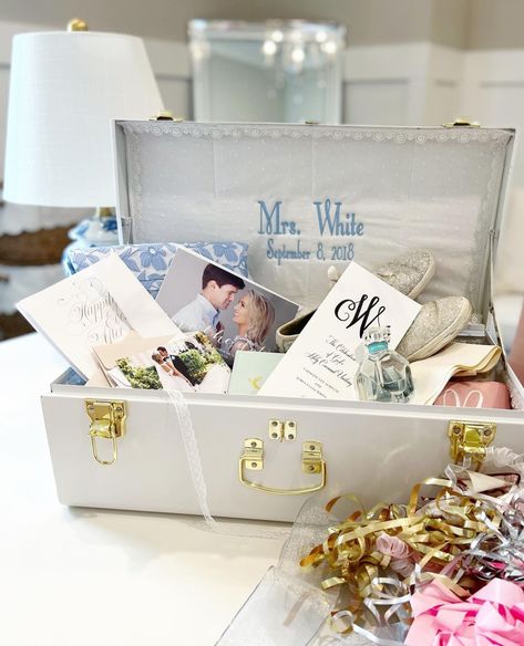 Bridal Trunk, Petite Keep Wedding Trunk, Wedding Keepsake Trunk, Wedding Trunk, Wedding Chest, Bridal Showroom, Wedding Memory Box, Wedding Gift Registry, Bridal Shower Inspiration