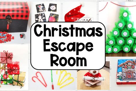 Escape Room Christmas Theme, Christmas Escape Room For Kids Free, Christmas Escape Room Puzzles, Free Christmas Escape Room, Christmas Escape Room For Teens, Christmas Escape Room Ideas, Christmas Escape Room For Adults, Nativity Escape Room, Diy Christmas Escape Room