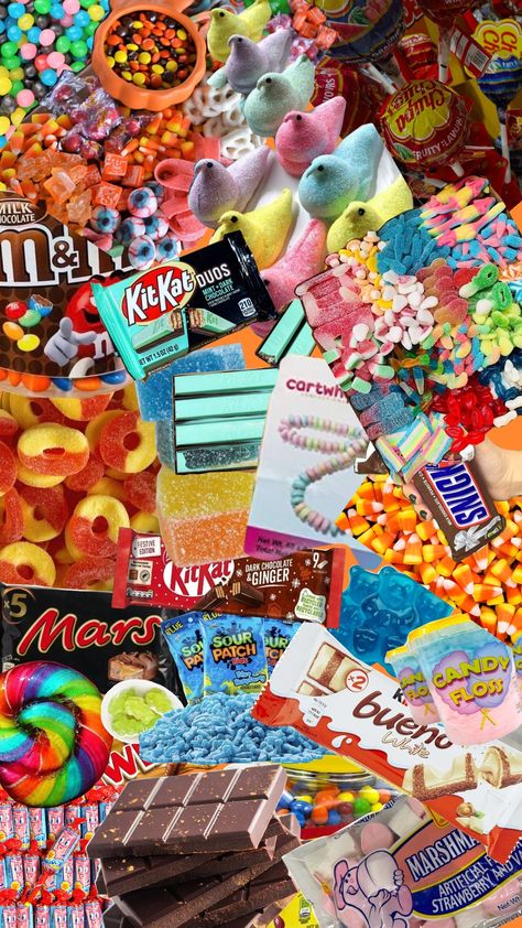 CANDY Sour Candy Aesthetic, Candy Collage, Candy Core, Candy Aesthetic, Aesthetic Nostalgia, Nostalgic Candy, Paper Candy, Sour Candy, Middle School Art