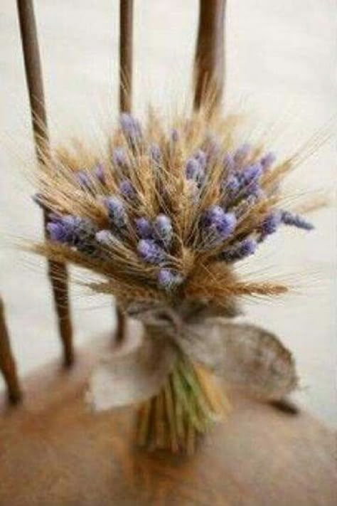 Wheat Wedding, Wedding Lavender, Fall Wedding Ceremony, Groom And Groomsmen Suits, Lavender Bridesmaid, Lavender Bridesmaid Dresses, Fall Wedding Bouquets, Fall Wedding Colors, Lavender Wedding