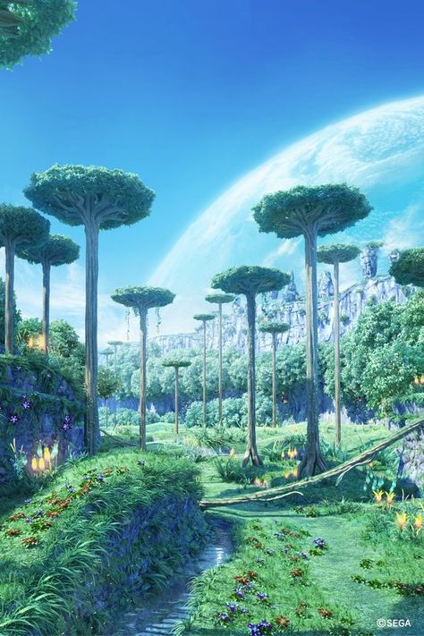 Sonic Images, Sci Fi Landscape, Accel World, Art Alien, Fantasy World Map, Sci Fi Environment, Gaming Art, Landscape Concept, Alien Planet